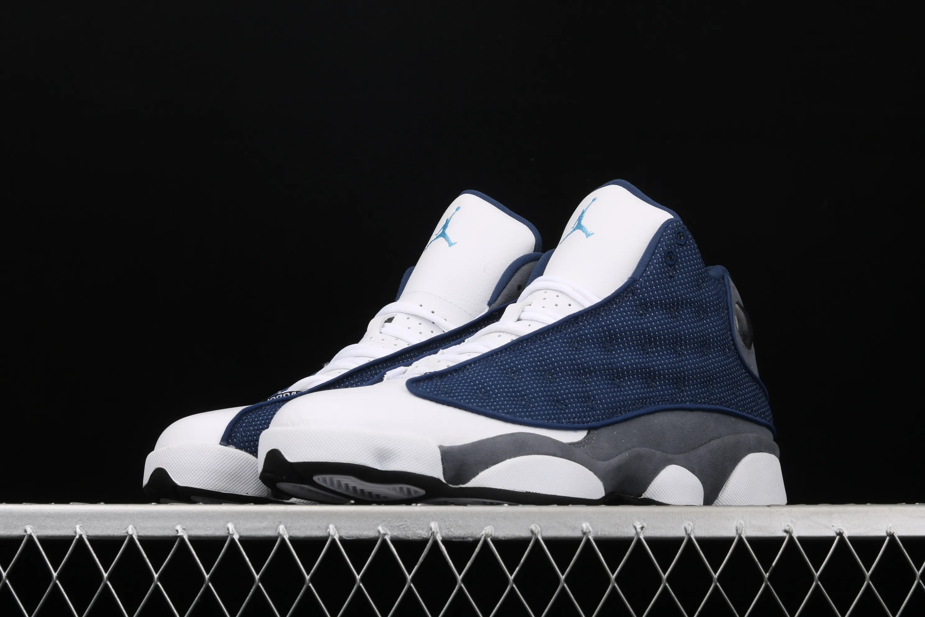 All categories Air Jordan Jordan series basketball shoes Air Jordan 13 J version Air Jordan 13 Flint GIGI AJ13 Joe 13 3M reflective navy blue 414571-404